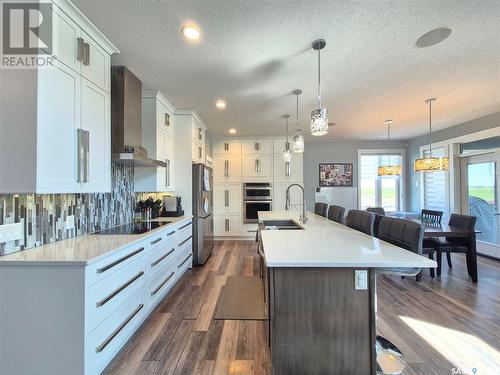 836 Mctaggart Drive, Weyburn, SK - Indoor Photo Showing Kitchen With Upgraded Kitchen