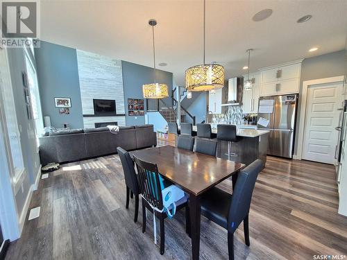 836 Mctaggart Drive, Weyburn, SK - Indoor Photo Showing Dining Room