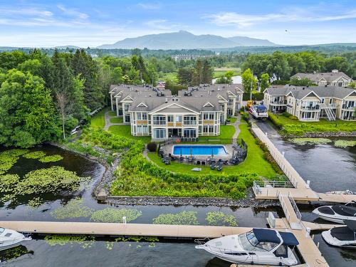 Vue d'ensemble - 15-310 Rue Cabana, Magog, QC - Outdoor With Body Of Water With View