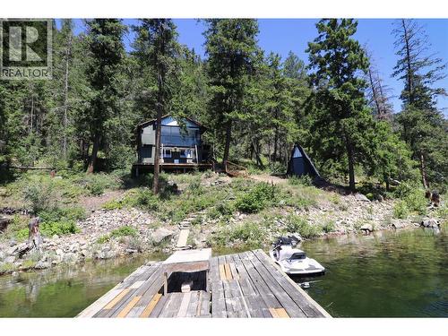 3872 Point Road, Chase, BC - Outdoor With Body Of Water With Deck Patio Veranda