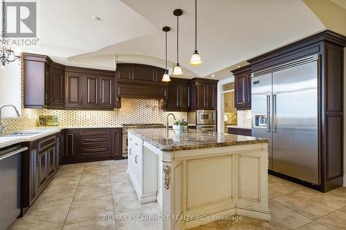 56 Aquamarine Drive, Hamilton, ON - Indoor Photo Showing Kitchen With Upgraded Kitchen