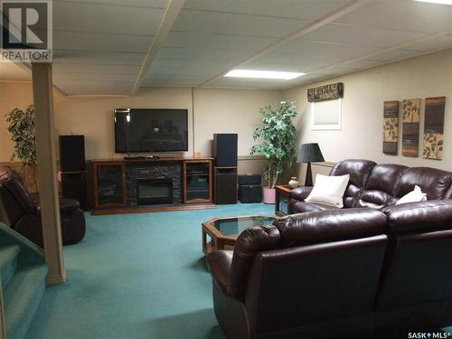 108 Freeman Street, Richmound, SK - Indoor With Fireplace
