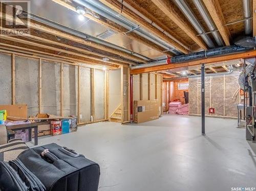 4809 Green Rock Road E, Regina, SK - Indoor Photo Showing Basement