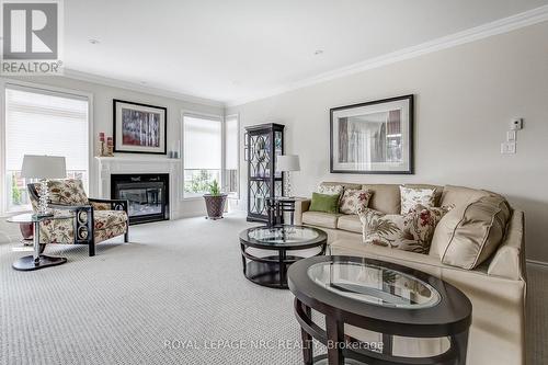 Great Room - 6667 Sebastian Crescent, Niagara Falls (Forestview), ON - Indoor Photo Showing Living Room With Fireplace