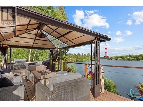 27705 N Ness Lake Road, Prince George, BC - Outdoor With Body Of Water With Deck Patio Veranda