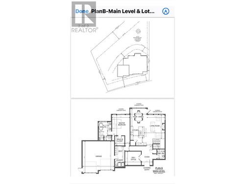 Potential property layout and Plan B - 595 Vineyard Way N Lot# 33, Vernon, BC 