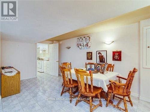 Bsmt - 589 Belview Avenue, Vaughan, ON - Indoor Photo Showing Dining Room