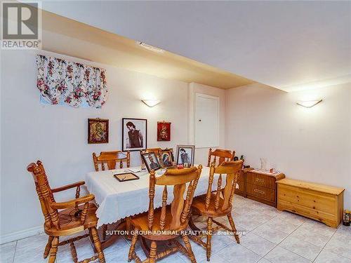 Bsmt - 589 Belview Avenue, Vaughan, ON - Indoor Photo Showing Dining Room