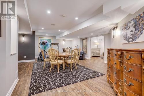 Large Rec Room - 560 Hancock Way, Mississauga, ON - Indoor Photo Showing Dining Room