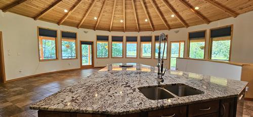 3584 St. Mary Lake Road, Kimberley, BC - Indoor Photo Showing Kitchen With Double Sink