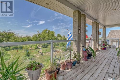 Counios Acreage, Lumsden Rm No. 189, SK - Outdoor With Deck Patio Veranda With Exterior