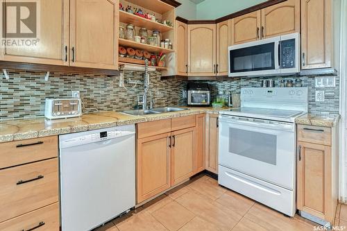 Counios Acreage, Lumsden Rm No. 189, SK - Indoor Photo Showing Kitchen With Double Sink