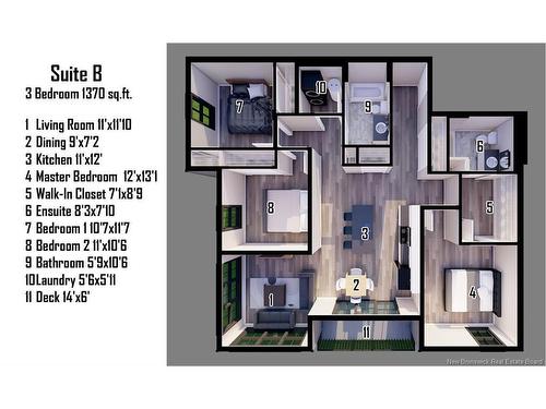 412 (Style B)-50 Technology Dr, Saint John, NB 