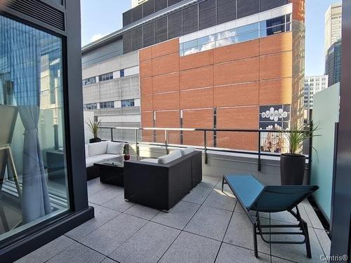 Patio - 714-1188 Rue St-Antoine O., Montréal (Ville-Marie), QC - Outdoor With Exterior
