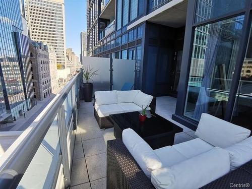 Patio - 714-1188 Rue St-Antoine O., Montréal (Ville-Marie), QC - Outdoor With Exterior