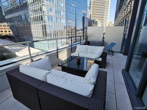 Patio - 714-1188 Rue St-Antoine O., Montréal (Ville-Marie), QC - Outdoor With Exterior