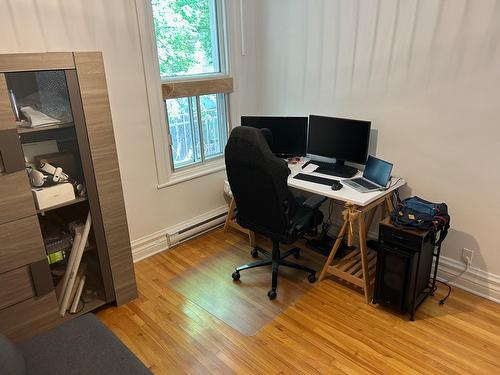 Chambre à coucher - 6619 Rue St-Dominique, Montréal (Rosemont/La Petite-Patrie), QC - Indoor Photo Showing Office