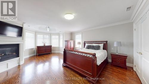 70 Richard Lovat Court, Vaughan, ON - Indoor Photo Showing Bedroom With Fireplace