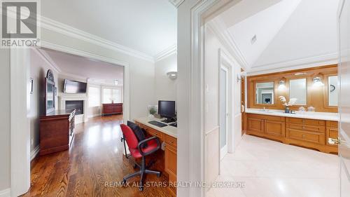70 Richard Lovat Court, Vaughan, ON - Indoor With Fireplace