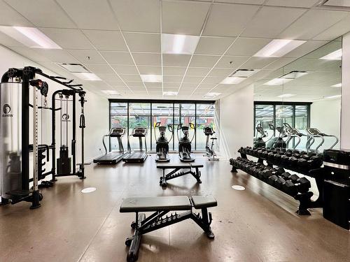Exercise room - 512-385 Rue St-Martin, Montréal (Le Sud-Ouest), QC - Indoor Photo Showing Gym Room