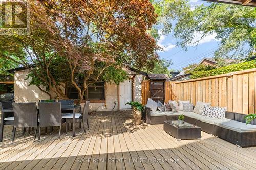 14 Halton Street, Toronto, ON - Outdoor With Deck Patio Veranda