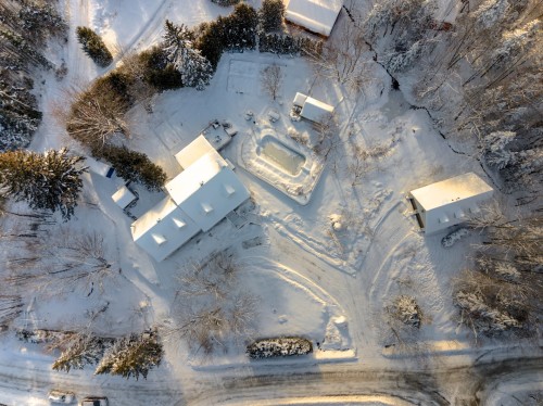 Photo aérienne - 202 Ch. Des Chênes, Sainte-Anne-Des-Lacs, QC - Outdoor With View