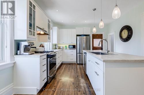 439 Birch Street, Collingwood, ON - Indoor Photo Showing Kitchen With Stainless Steel Kitchen With Upgraded Kitchen