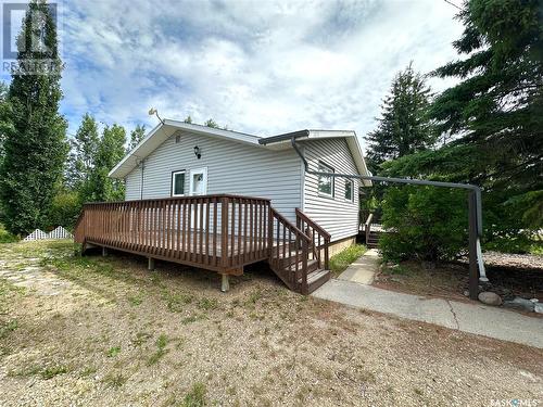 101 1St Avenue, Medstead, SK - Outdoor With Deck Patio Veranda With Exterior