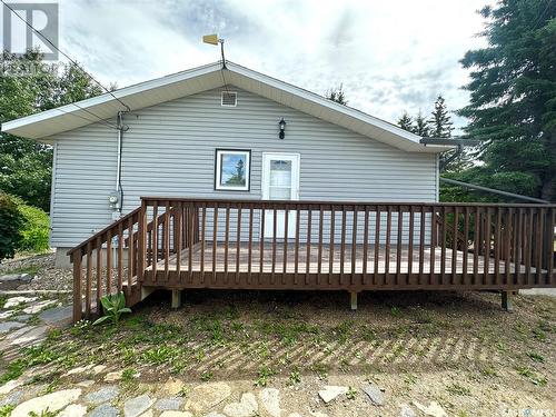 101 1St Avenue, Medstead, SK - Outdoor With Deck Patio Veranda With Exterior