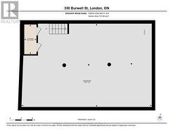 330 Burwell - basement - 