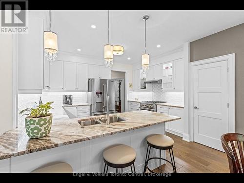 81 Spruce Street, Tiny, ON - Indoor Photo Showing Kitchen With Double Sink With Upgraded Kitchen
