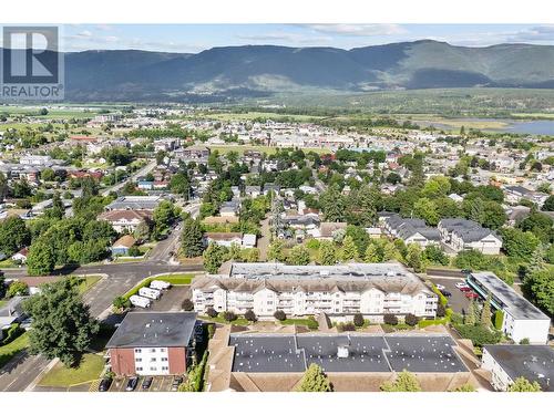 Ariel view of building - 250 5 Street Se Unit# 313, Salmon Arm, BC - Outdoor With View