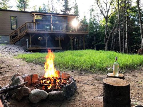 Face arrière - 74 Imp. Du Cerf, Lac-Supérieur, QC - Outdoor With Deck Patio Veranda