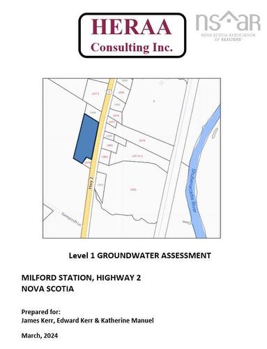 Lot 2 Highway, Milford, NS 