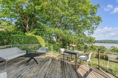 Patio - 3879 Ch. St-Louis, Québec (Sainte-Foy/Sillery/Cap-Rouge), QC - Outdoor With Body Of Water With Deck Patio Veranda