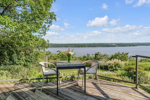 Patio - 3879 Ch. St-Louis, Québec (Sainte-Foy/Sillery/Cap-Rouge), QC - Outdoor With Body Of Water With View