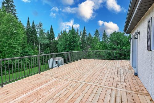 Patio - 11 Ch. Lucette, Saint-Sauveur, QC - Outdoor With Deck Patio Veranda With Exterior