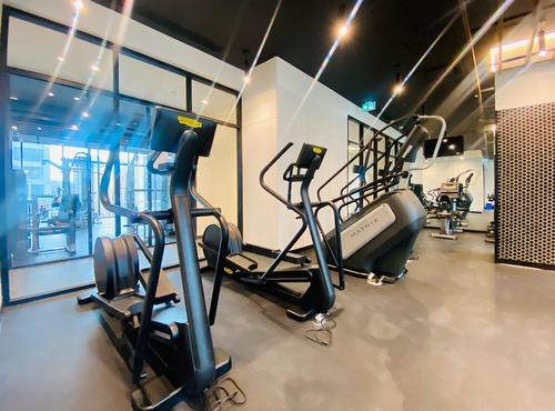 Exercise room - 5106-1210 Rue Jeanne-Mance, Montréal (Ville-Marie), QC - Indoor Photo Showing Gym Room