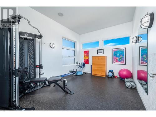 7934 Graystone Drive, Coldstream, BC - Indoor Photo Showing Gym Room