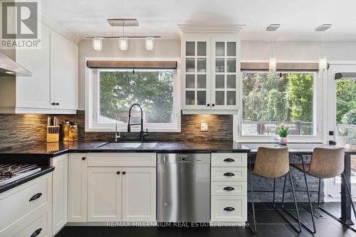 250 Daphne Avenue, Mississauga, ON - Indoor Photo Showing Kitchen With Upgraded Kitchen