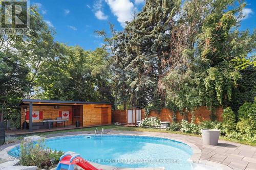 250 Daphne Avenue, Mississauga, ON - Outdoor With In Ground Pool With Deck Patio Veranda