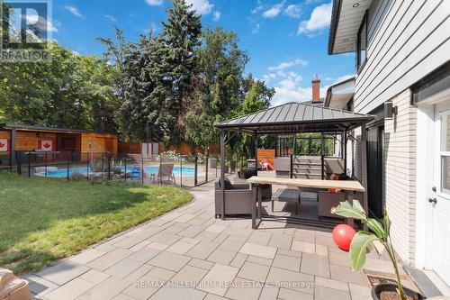250 Daphne Avenue, Mississauga, ON - Outdoor With In Ground Pool With Deck Patio Veranda