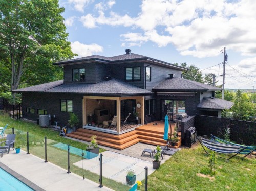 Cour - 908  - 908A Tsse Bon-Air, Saint-Jérôme, QC - Outdoor With Deck Patio Veranda