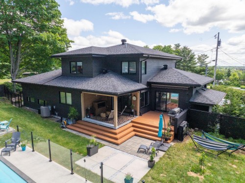 Cour - 908  - 908A Tsse Bon-Air, Saint-Jérôme, QC - Outdoor With Deck Patio Veranda With Exterior