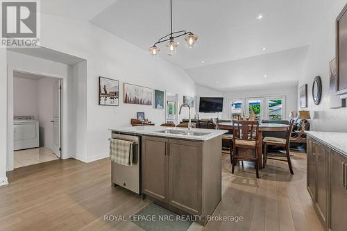 3604 Hibbard Street, Fort Erie (Ridgeway), ON - Indoor Photo Showing Kitchen With Double Sink