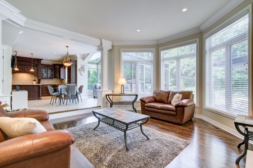 Living room - 53 Rue De Chaumont, Blainville, QC - Indoor Photo Showing Living Room