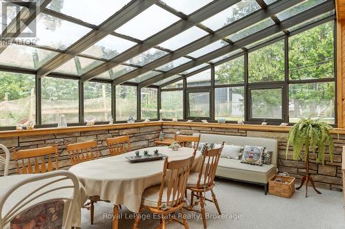 4 season atrium - 97 Dorena Crescent, South Bruce Peninsula, ON - Indoor Photo Showing Dining Room