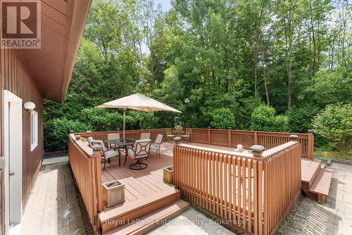 The deck - 97 Dorena Crescent, South Bruce Peninsula, ON - Outdoor With Deck Patio Veranda