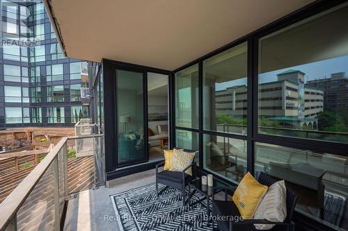 406 - 415 Locust Street, Burlington (Brant), ON - Outdoor With Balcony With Exterior
