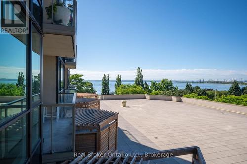 406 - 415 Locust Street, Burlington (Brant), ON - Outdoor With Body Of Water With Balcony With View With Exterior